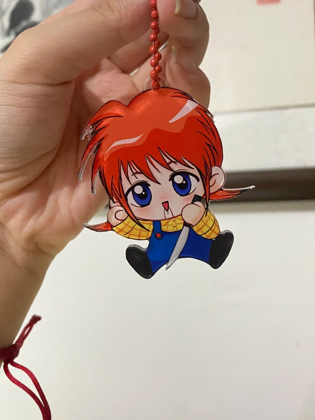 How to make borderless keychains?
