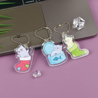 Custom Magnetic Acrylic Keychains