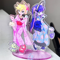 Custom Multi Layered Clear Acrylic Standees