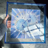Custom acrylic photo frame