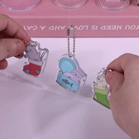 Custom Magnetic Acrylic Keychains