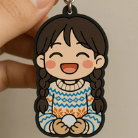 Custom PVC Rubber Keychain