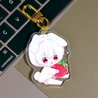Custom Non Clear Acrylic Keychain - Acrymee