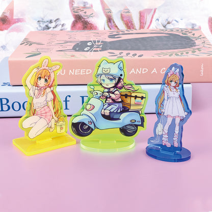 Custom Colored Acrylic Standees
