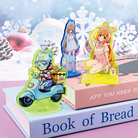 Custom Colored Acrylic Standees