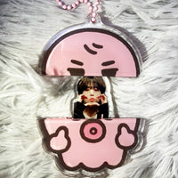 Custom Acrylic Openable Magnet Slide-Out Puzzle Charms First Quarter 2025